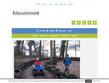 Tablet Screenshot of educationista.com